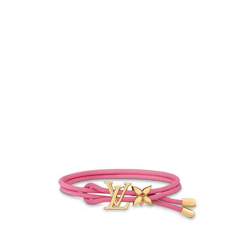 pink lv bracelet|louis vuitton ribbon bracelet.